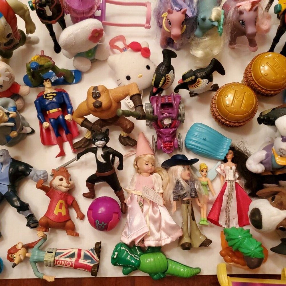 McDonald's Toy Lot My Little Pony Kung Fu Panda Hello Kitty Disney and more!